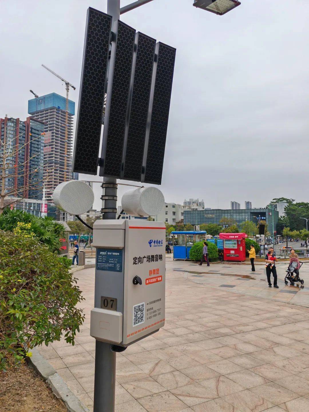 深圳20多个社区安装定向音响，高科技让广场舞不再扰民