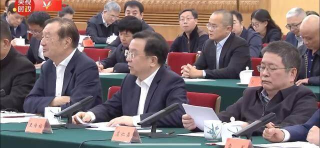 民营企业座谈会召开，任正非马化腾王传福等广东企业家参加