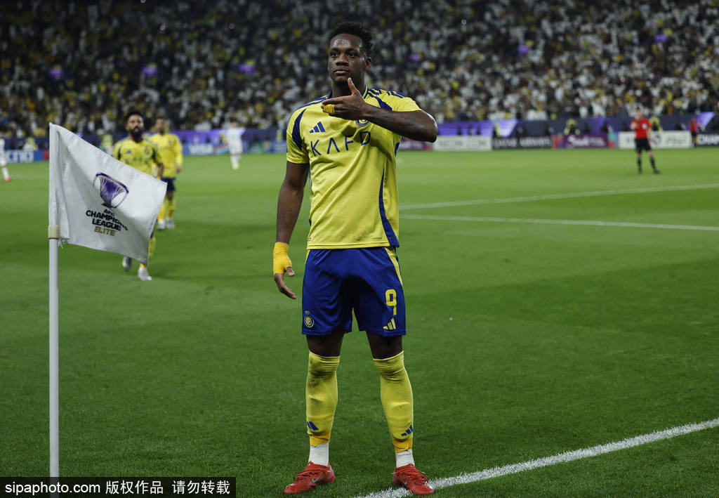 亚冠-C罗点射杜兰双响 利雅得胜利总分3-0晋级八强