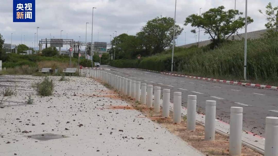 总台记者探访以遭袭机场：爆炸波及范围广 大量航班取消