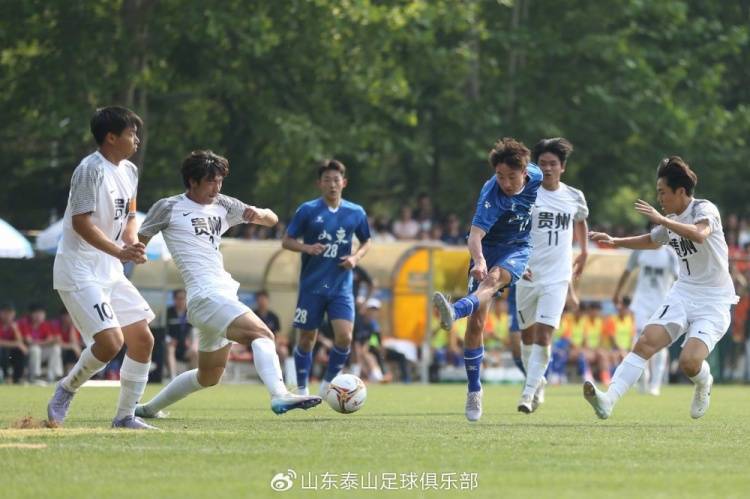 全运会U20男足资格赛:山东4-0贵州夺两连胜