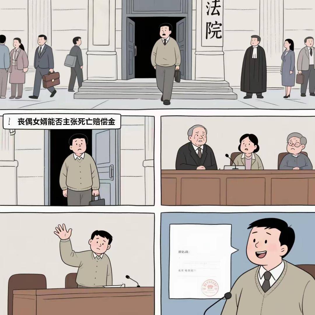 丧偶女婿能主张死亡赔偿金吗？成都大邑法院这样判