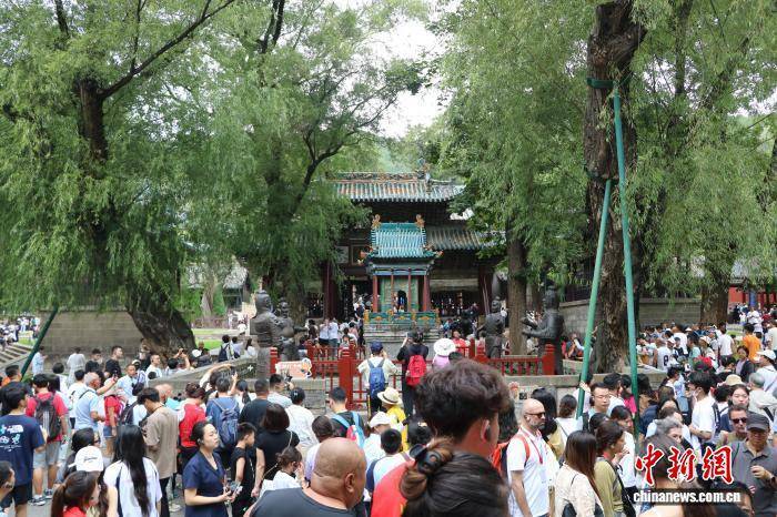 皇家祭祀园林晋祠首次实现暑期单日门票收入破百万元