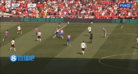 90分钟战报-利物浦2-2水晶宫进点球大战 埃基蒂克闪击弗林蓬建功