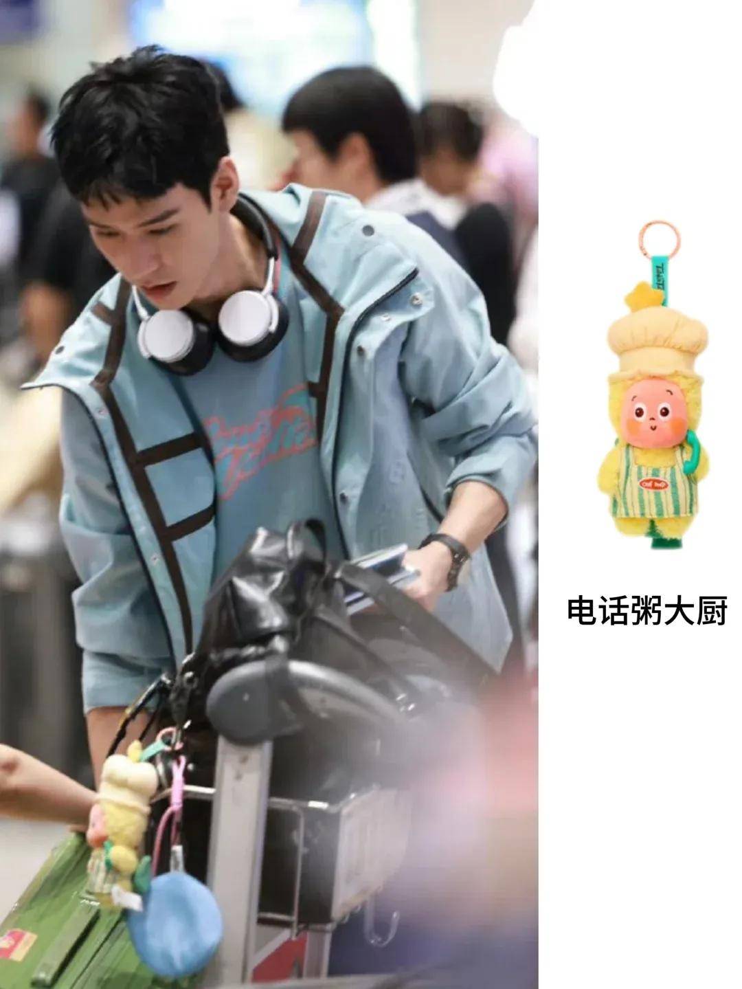 杨幂把钥匙扣扎在马尾上，瞬间实现满39减20！