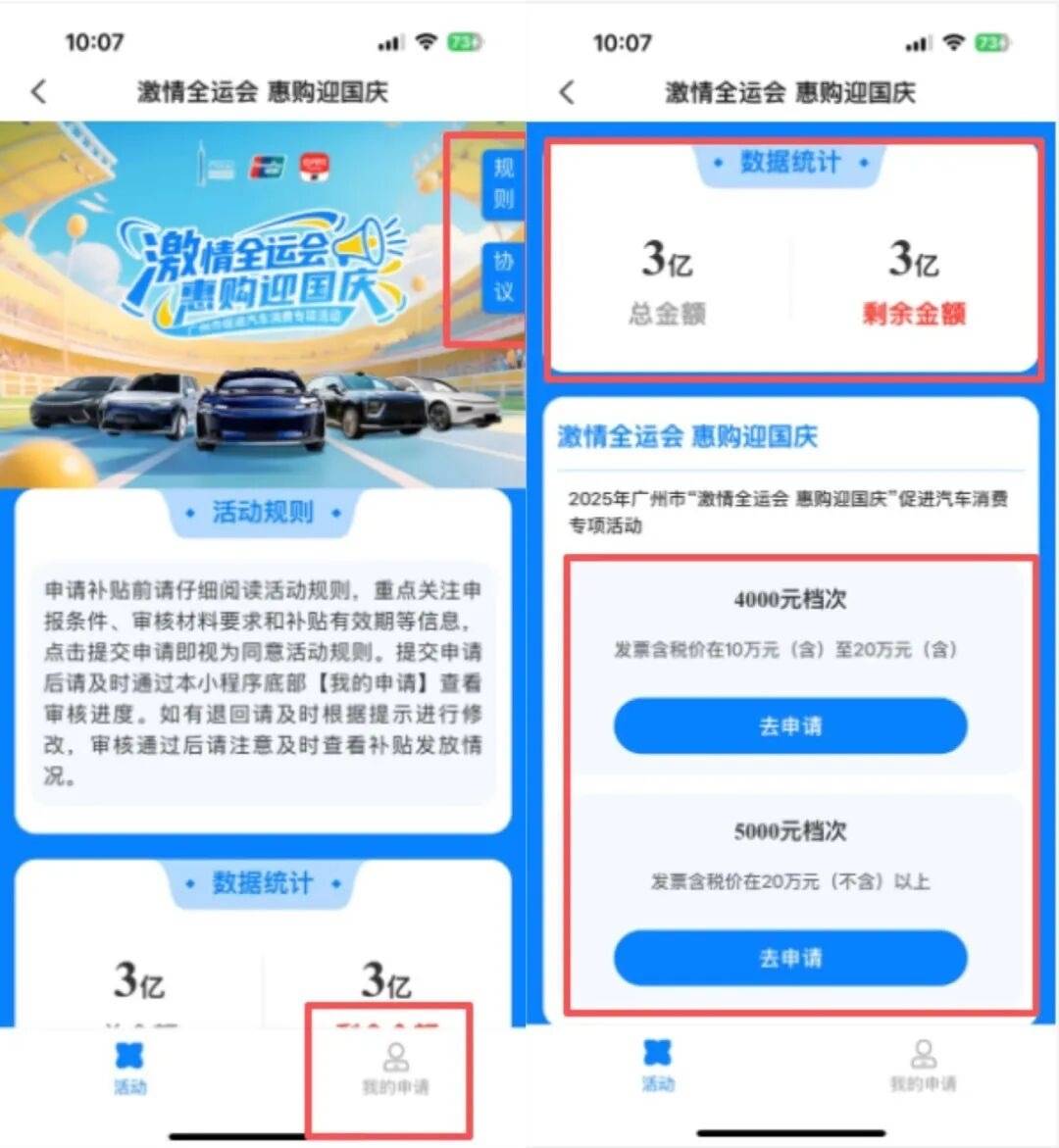 总额3亿元！广州市促进汽车消费专项活动9月15日上线