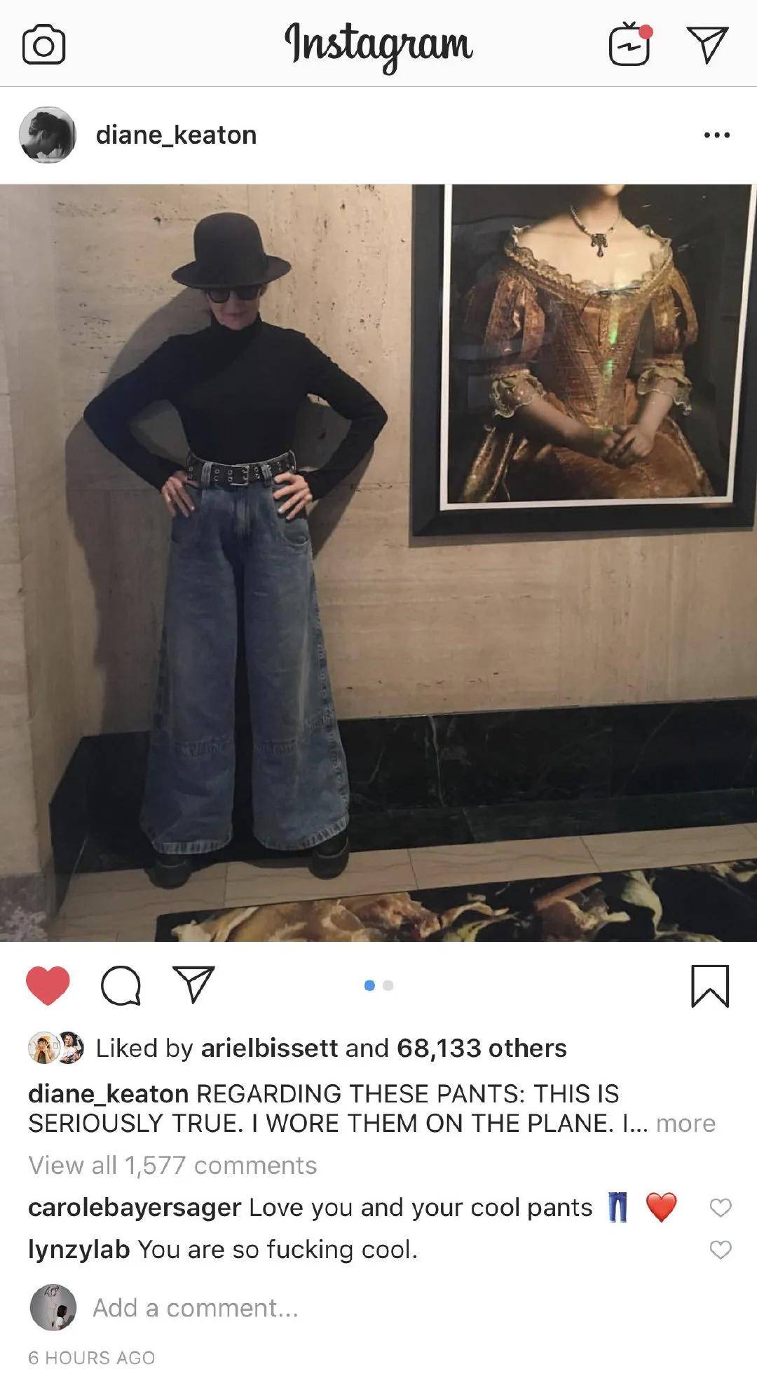 79岁奥斯卡影后离世，她是男神收割机，松弛中性风穿搭鼻祖