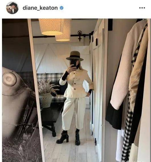 79岁奥斯卡影后离世，她是男神收割机，松弛中性风穿搭鼻祖